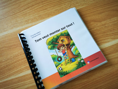 le livre de Tom qui monte SUR tout!