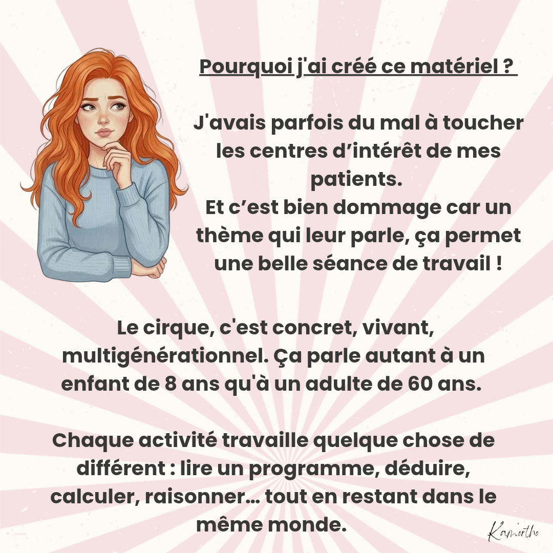 🎪 Bienvenue au cirque des étoiles 🎪