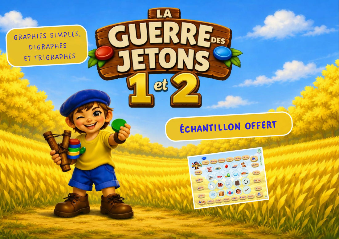 La guerre des jetons – échantillon offert