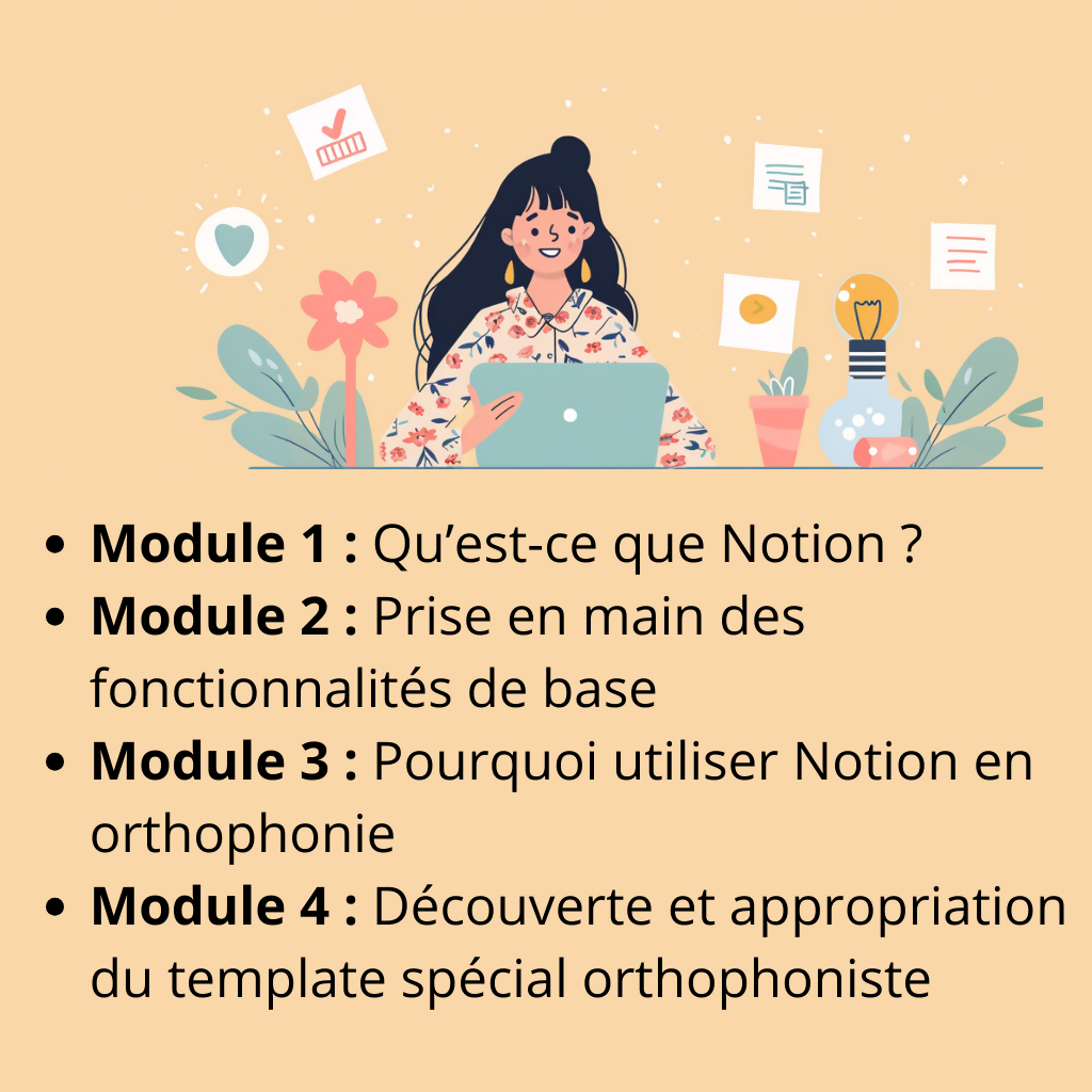 OrthoNotion - Une mini-formation gratuite en 30 min pour mieux s’organiser ✨