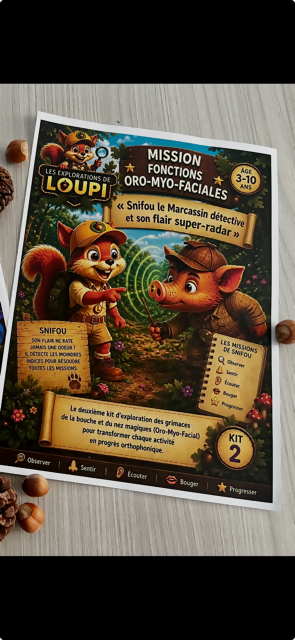 Loupi et Snifou le marcassin détective au fair super-radar - OMF - Respiration nasale
