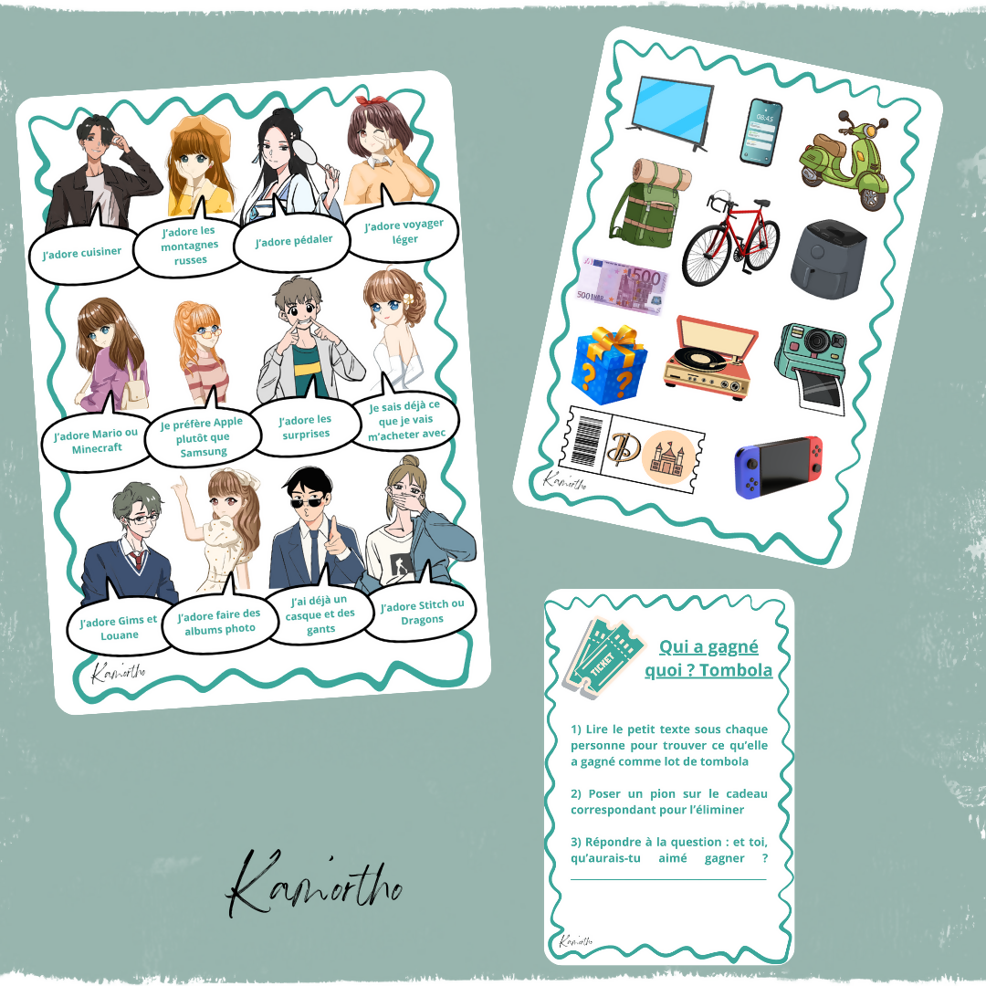 Qui a gagné quoi ? Tombola