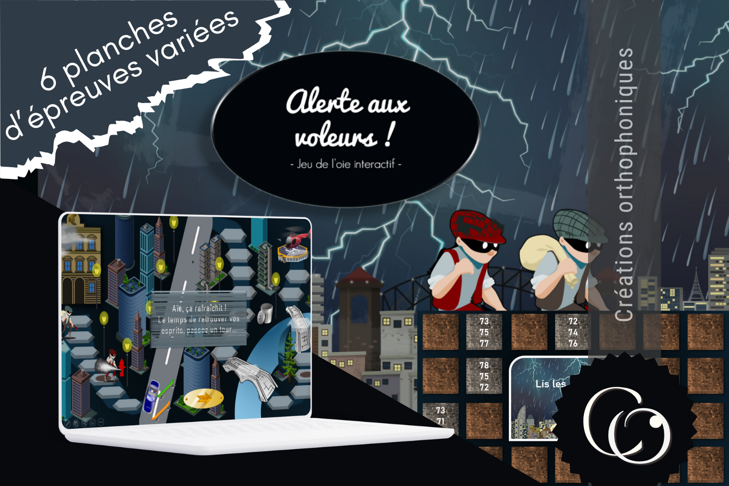 Alerte aux voleurs ! Jeu de l&