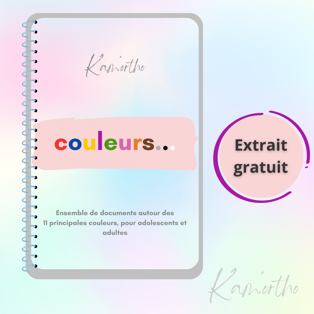 Couleurs - Extrait gratuit (le rose)