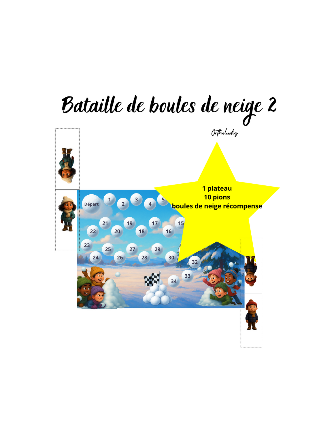 La bataille de boules de neige 2