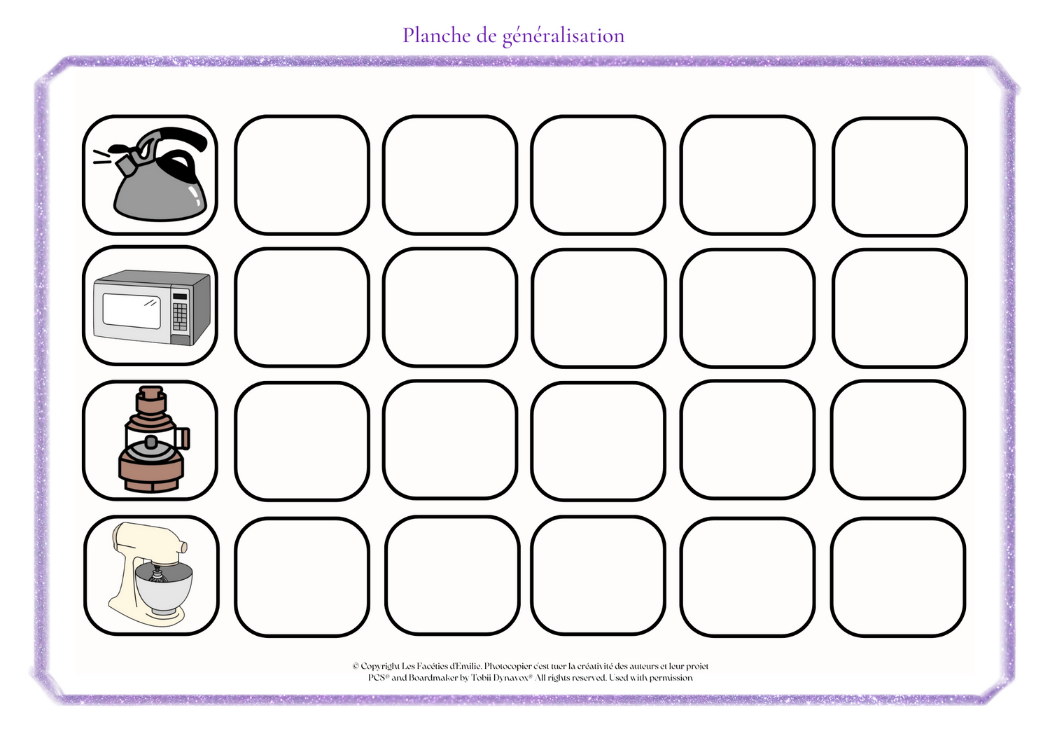 Généralisation d&