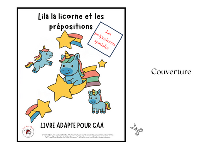 Ensemble de Livres CAA sur le thème des prépositions spatiales