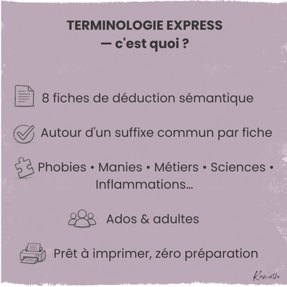 Terminologie Express