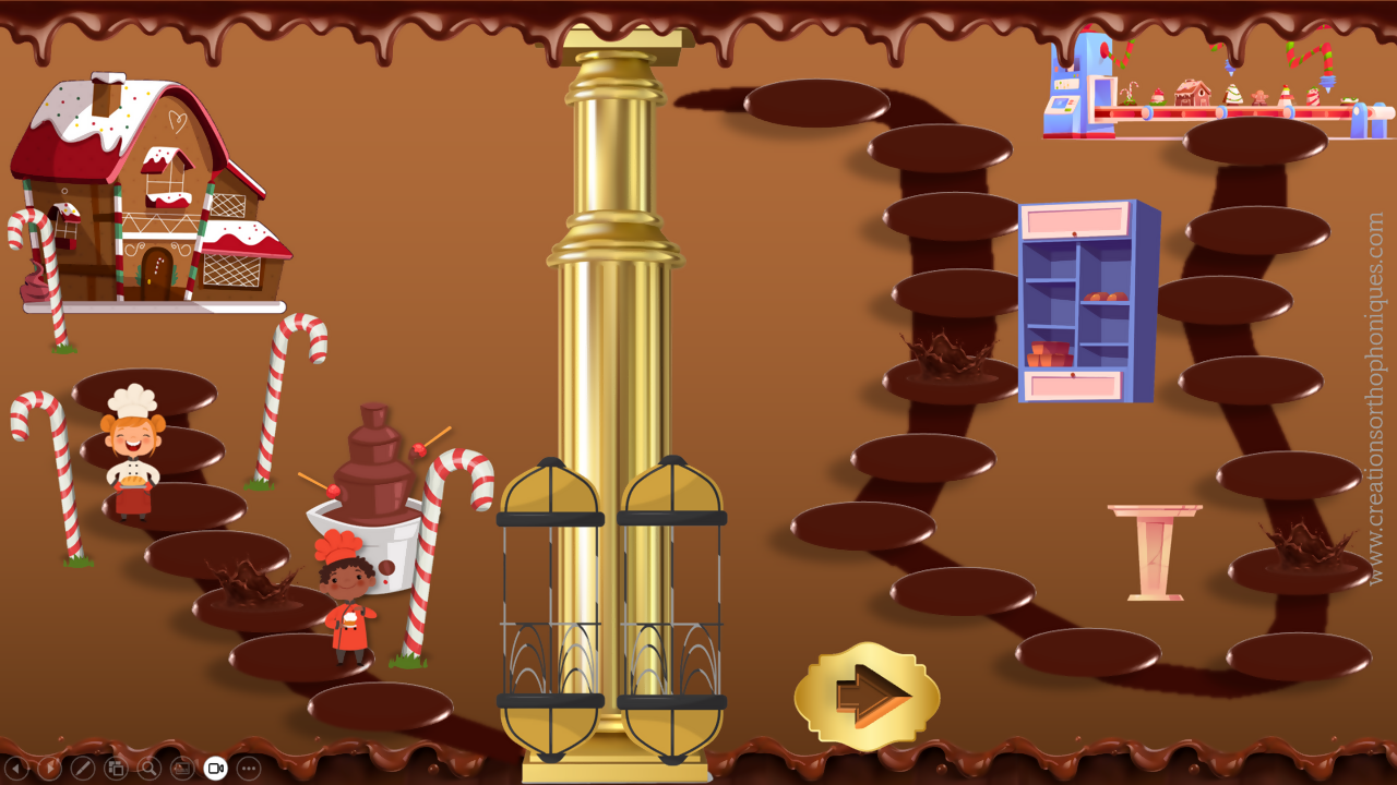 La course au chocolat - jeu de l&