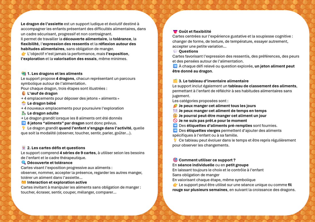 🐉 Les dragons de l’assiette