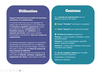 🛒 Le jour des courses