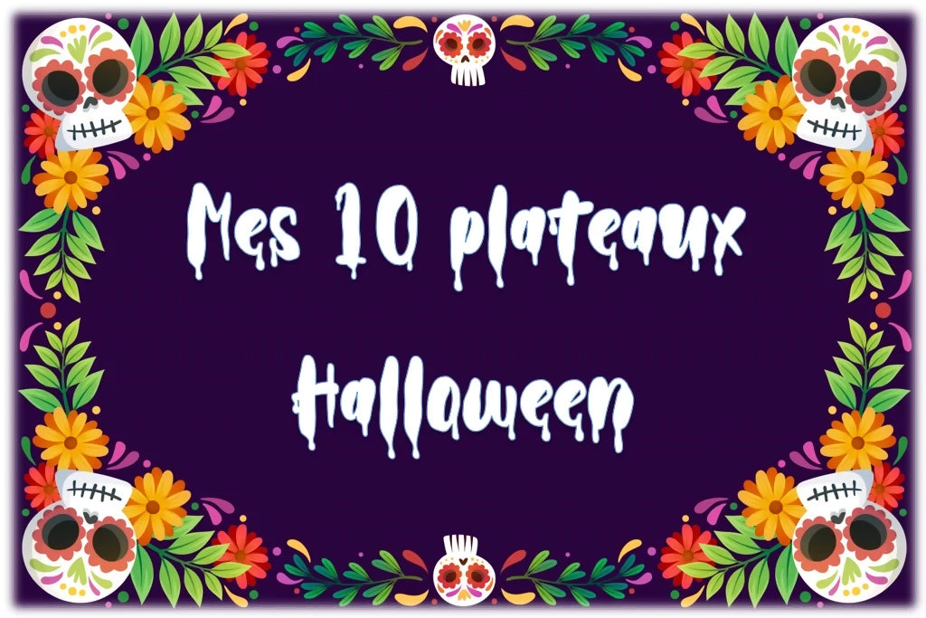 Mes 10 plateaux - Halloween PDF