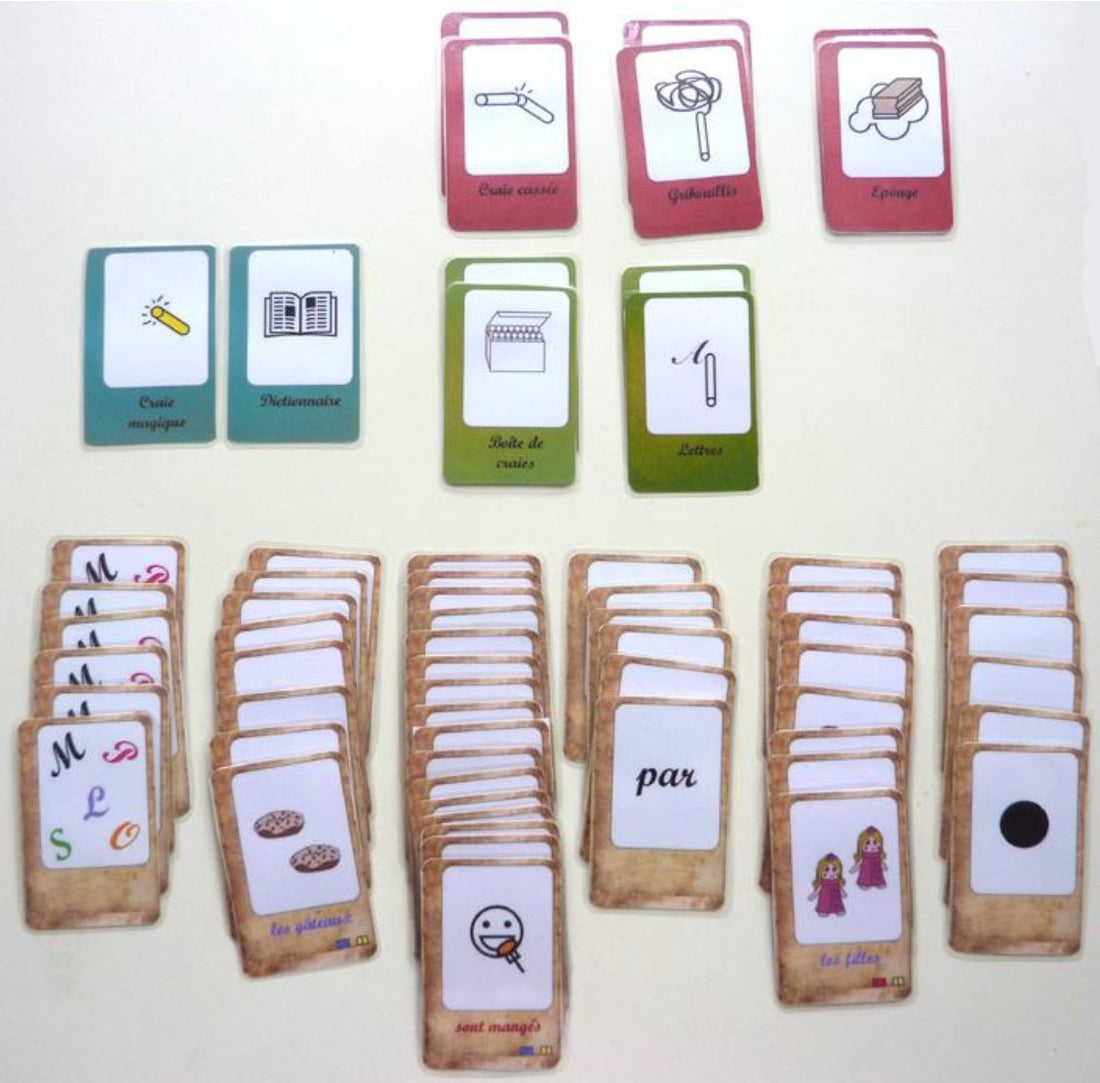 3 petits jeux - tournure passive