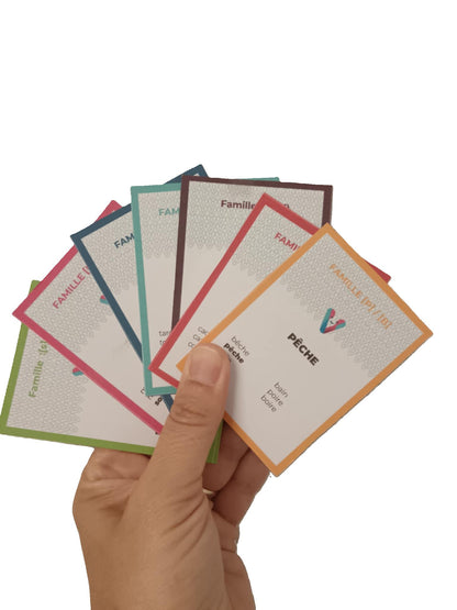 🎲 Jeu de 7 familles – Confusions de lettres ou de sons