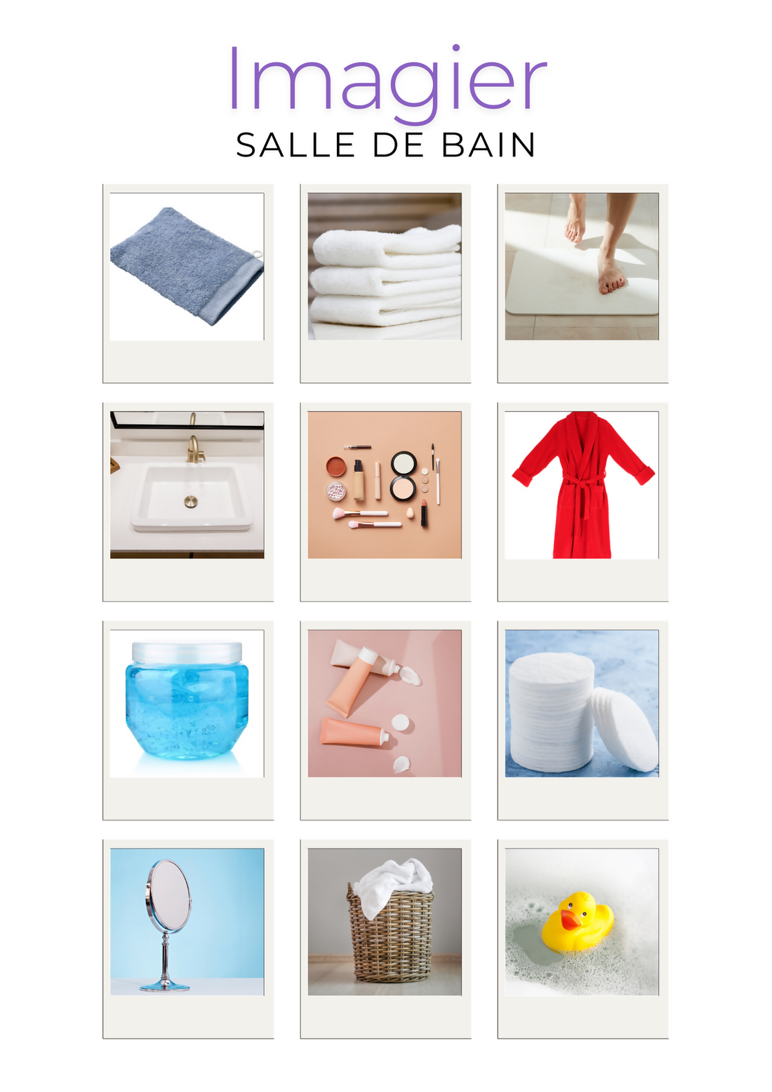 IMAGIER DE LA MAISON (photographies)