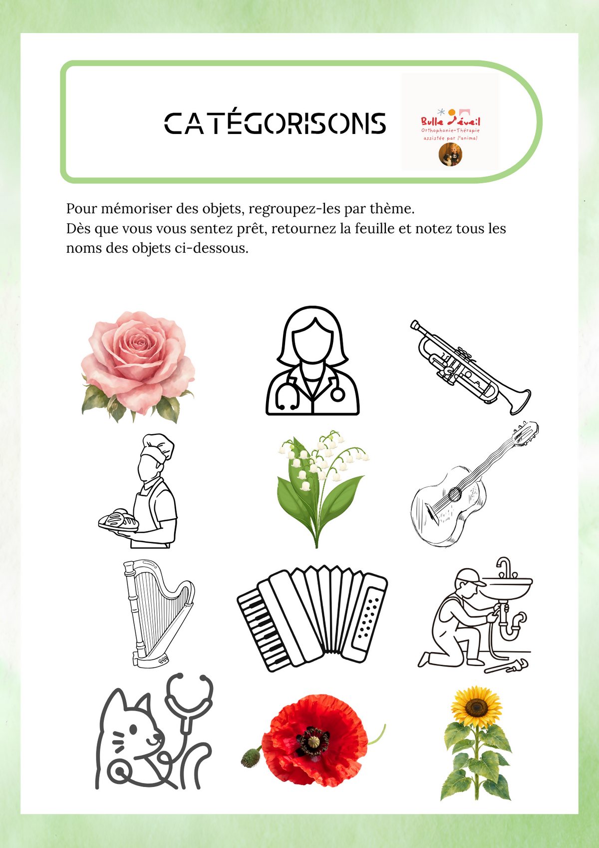 Catégorisons
