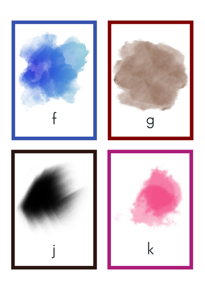 skysons des graphèmes minuscules