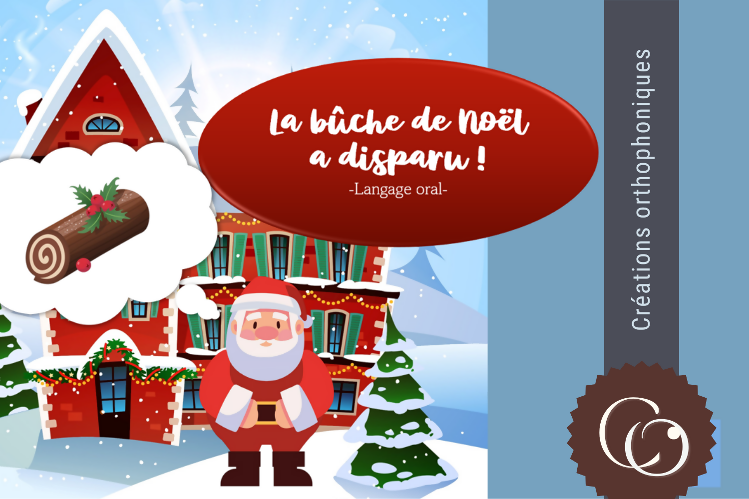 🎁 La bûche de Noël a disparu !