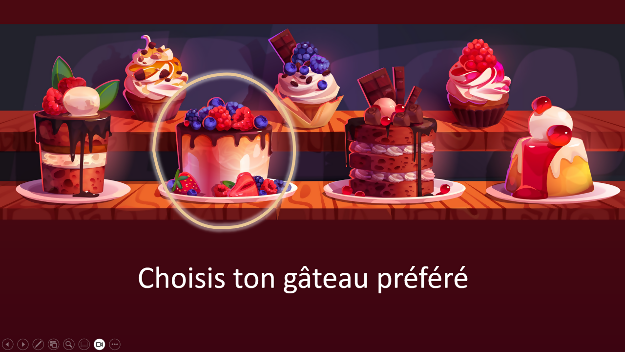 🍫 Course gourmande