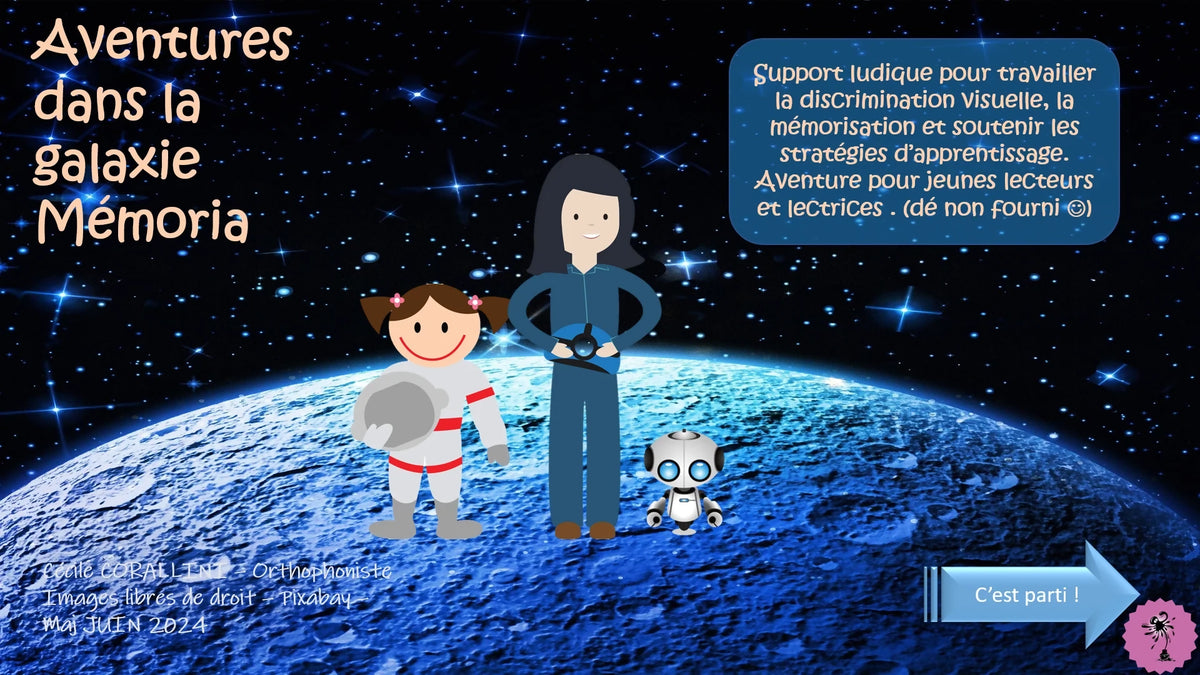 Aventures dans la galaxie Memoria (LE) - 6 planches