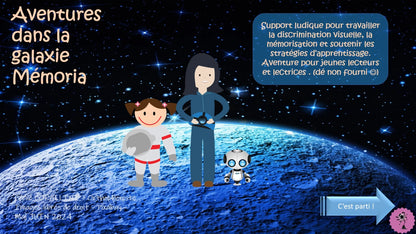 Aventures dans la galaxie Memoria (LE) - 6 planches