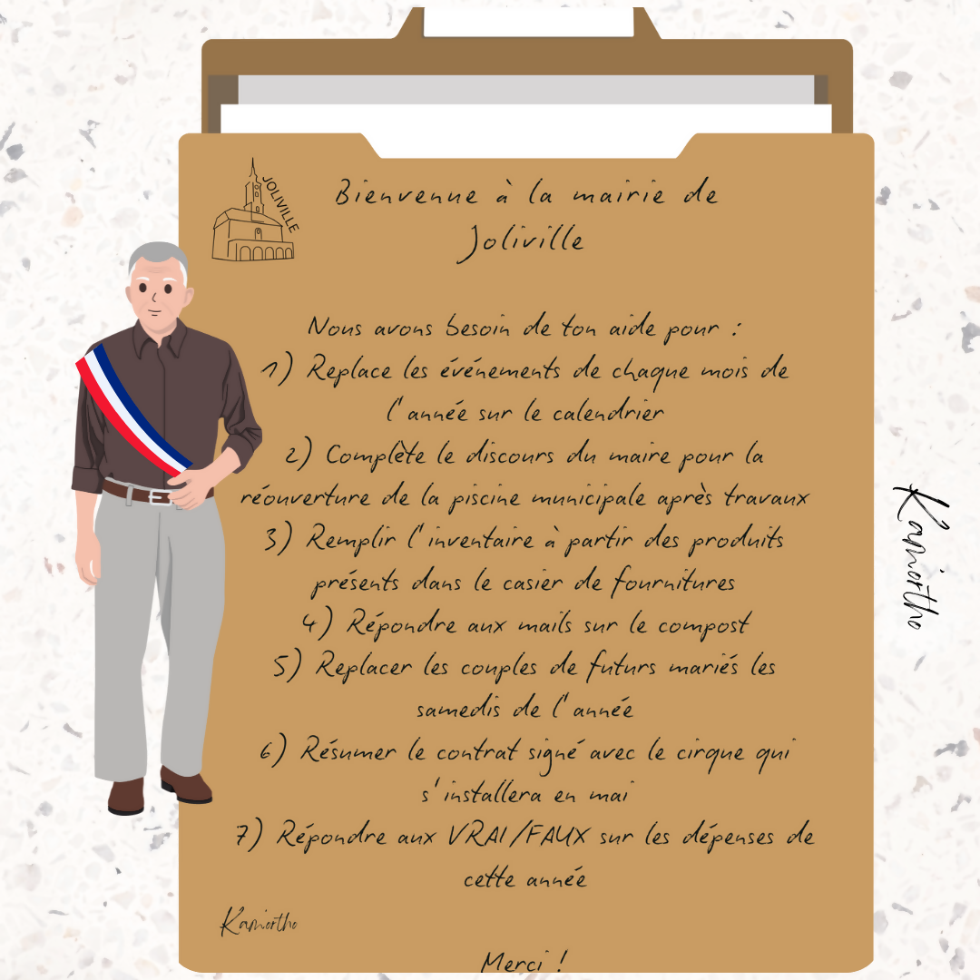 Bienvenue à la mairie de Joliville