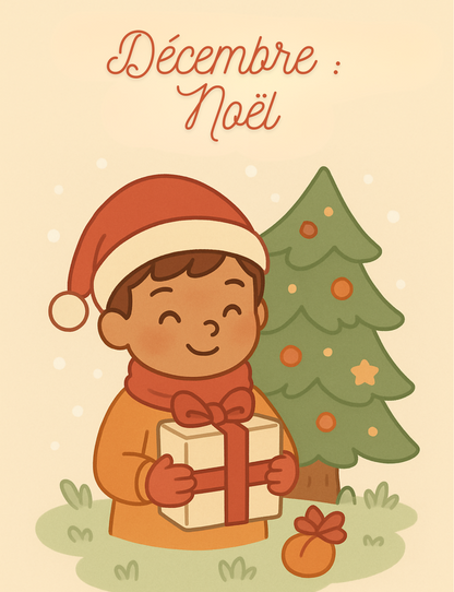 ECHANTILLON OFFERT Une année de CAA : Décembre (Noël + Hanoukkah)