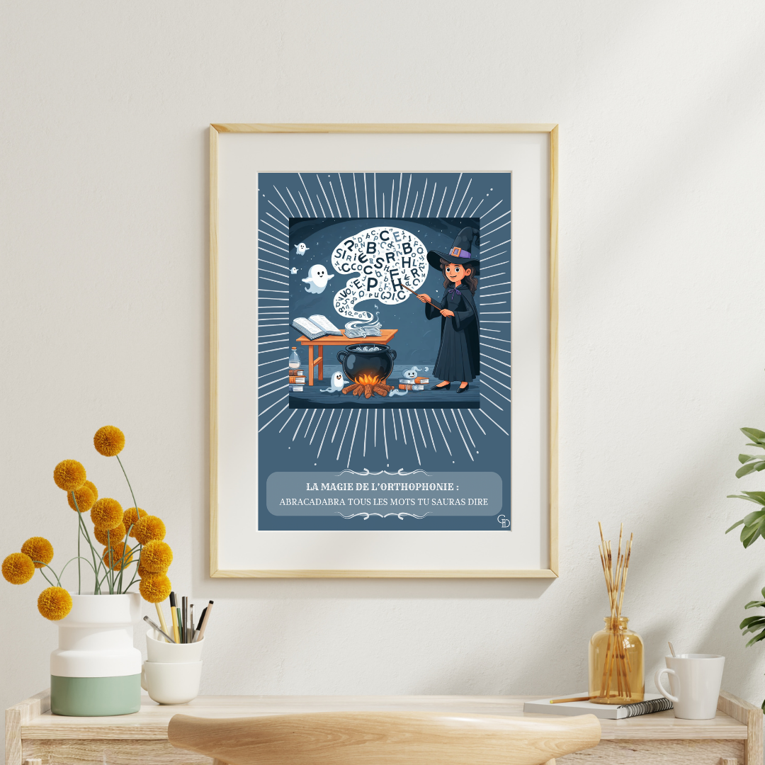 Affiches Orthophonie &amp; Halloween