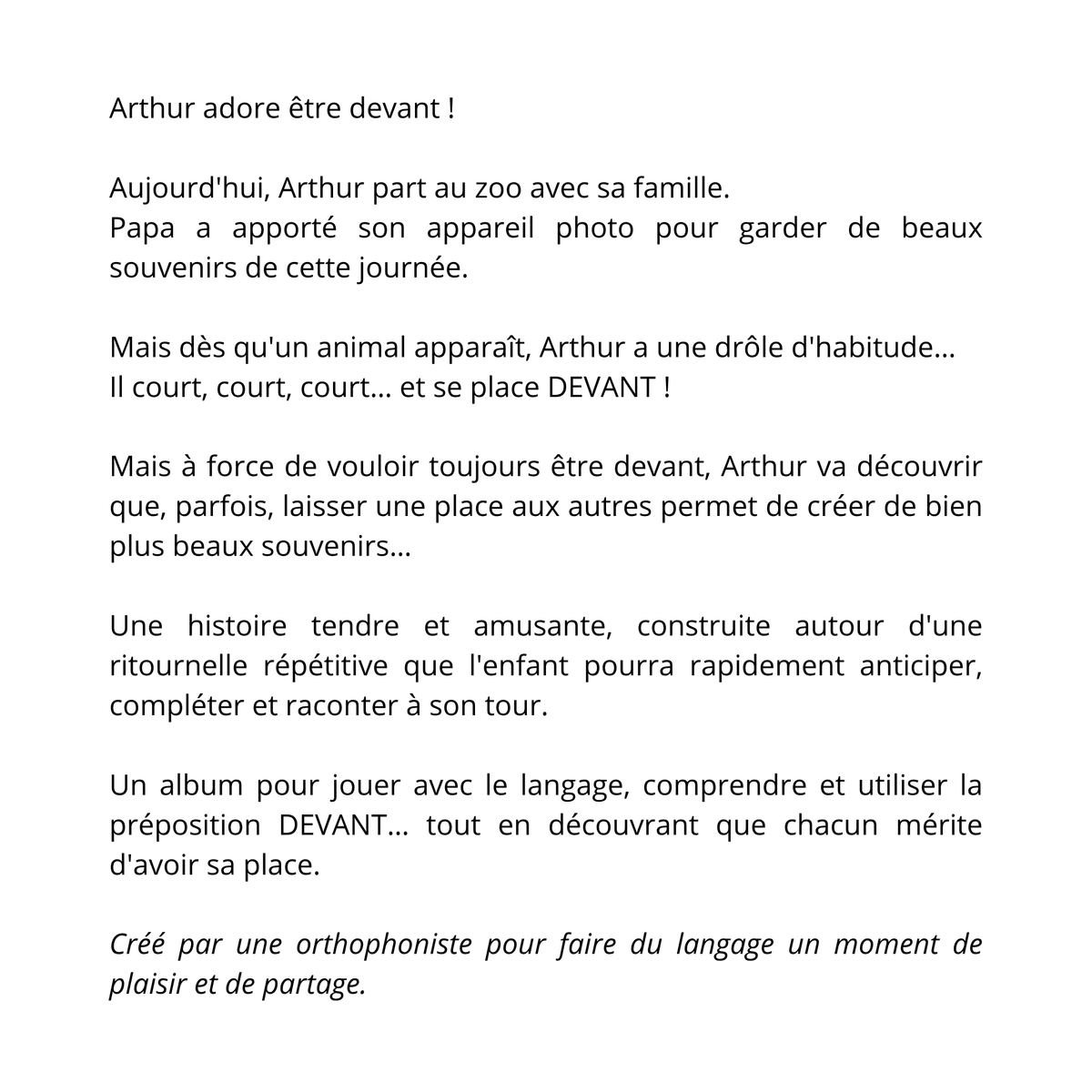 Arthur veut être devant! Le livre et les jeux de cartes mesure 1 et 2