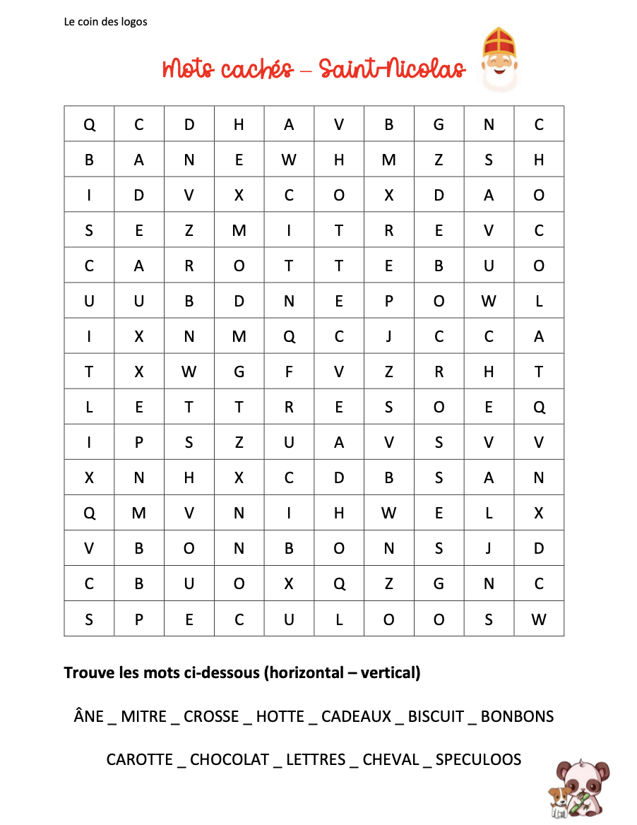 Méga Pack Saint-Nicolas