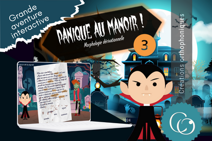Panique au manoir - Episode 3 - Morphologie dérivationnelle