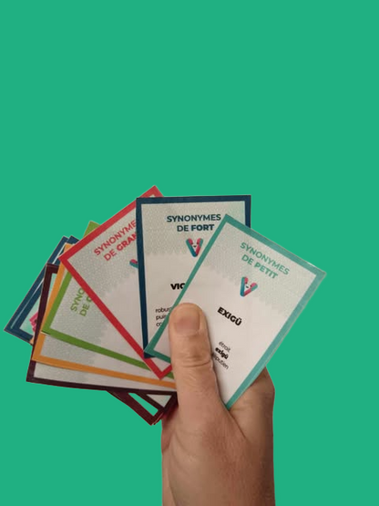 🔄 Jeu de 7 familles – Les synonymes