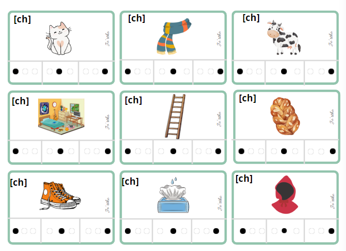 Cartes à pince conscience phonémique