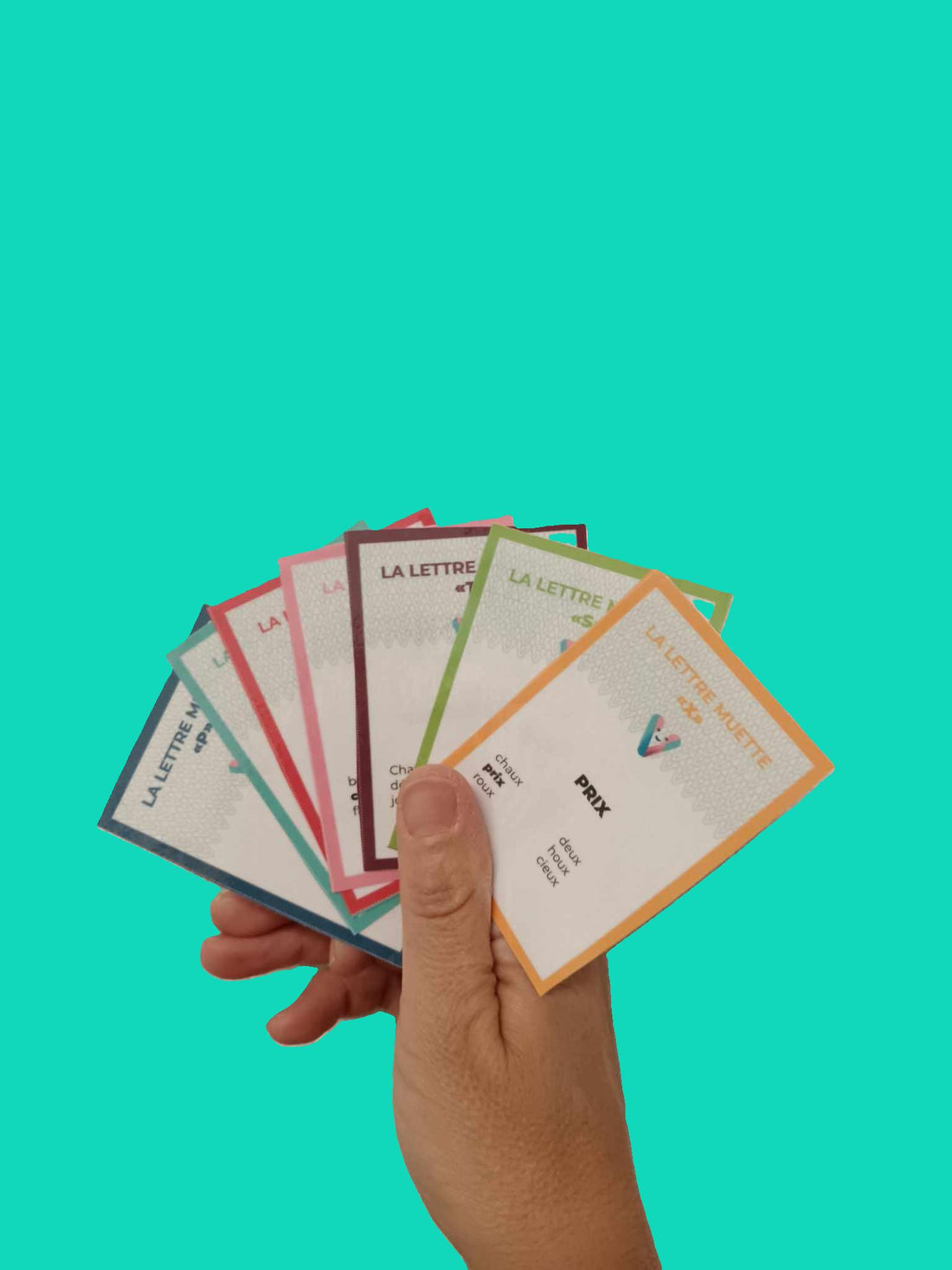 🎲 Jeu de 7 familles – Lettres muettes (t, s, d, x, h, p)