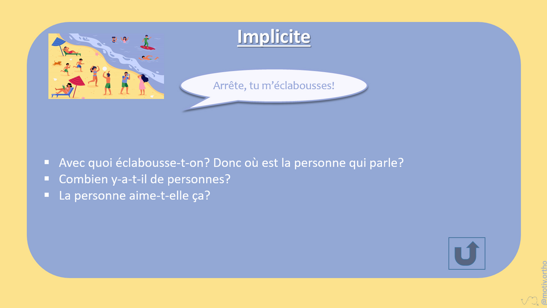 Que disent-ils? à la plage