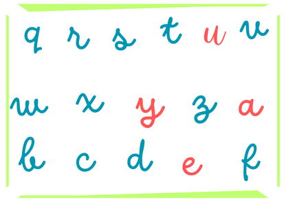 Planches lettres et chiffres pour plateau sensoriel