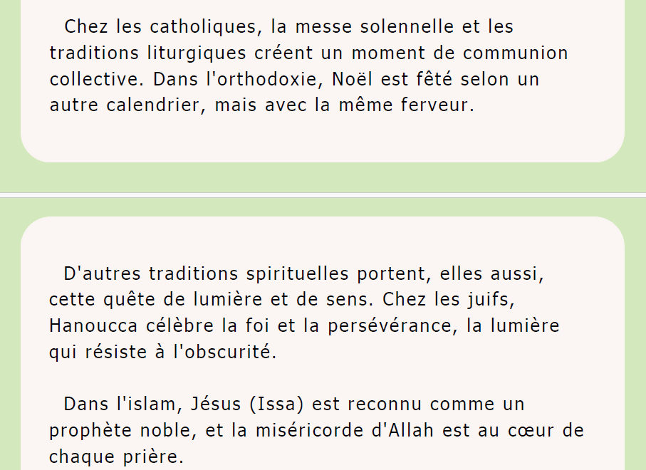 Du texte au Débat - Edition Spécial Noël (religion)