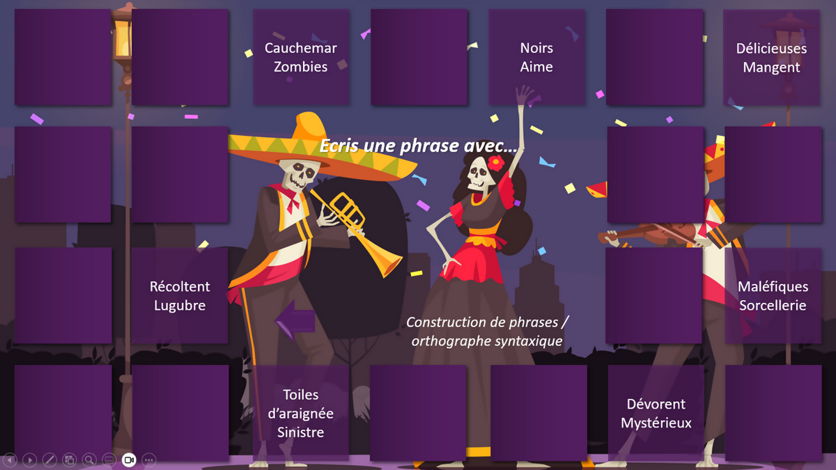 La fête des morts - jeu de l&