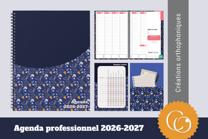 Agenda semainier 2026-2027