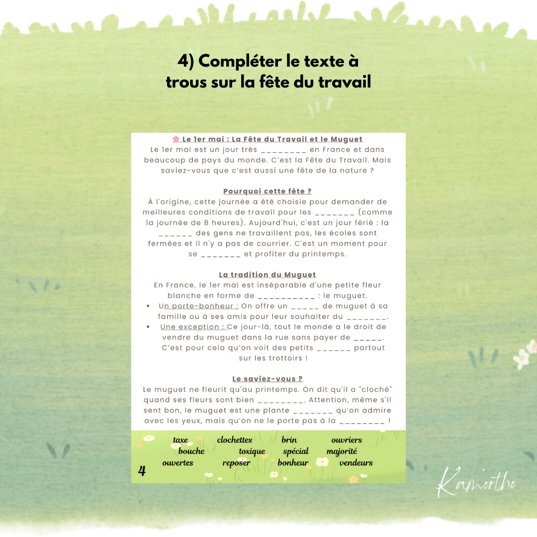 Bienvenue au Printemps