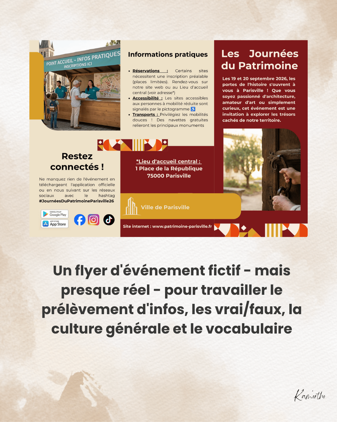 Fascicule - Journées du Patrimoine