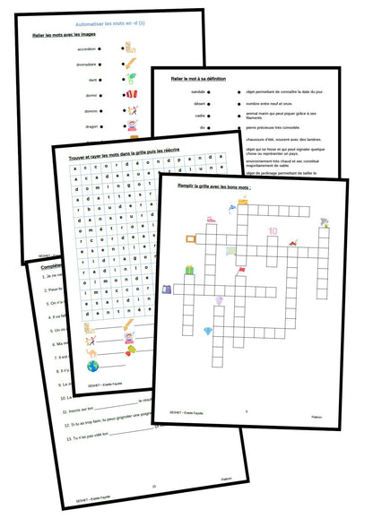 Automatiser les mots en b et en d