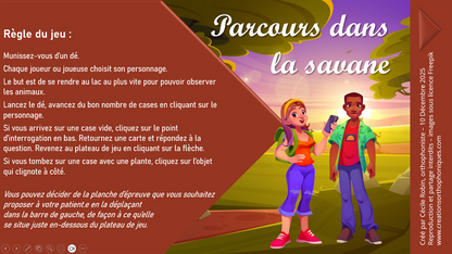 🎲 Parcours dans la savane