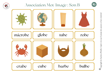 Phonologie : Association Mot Image par Son