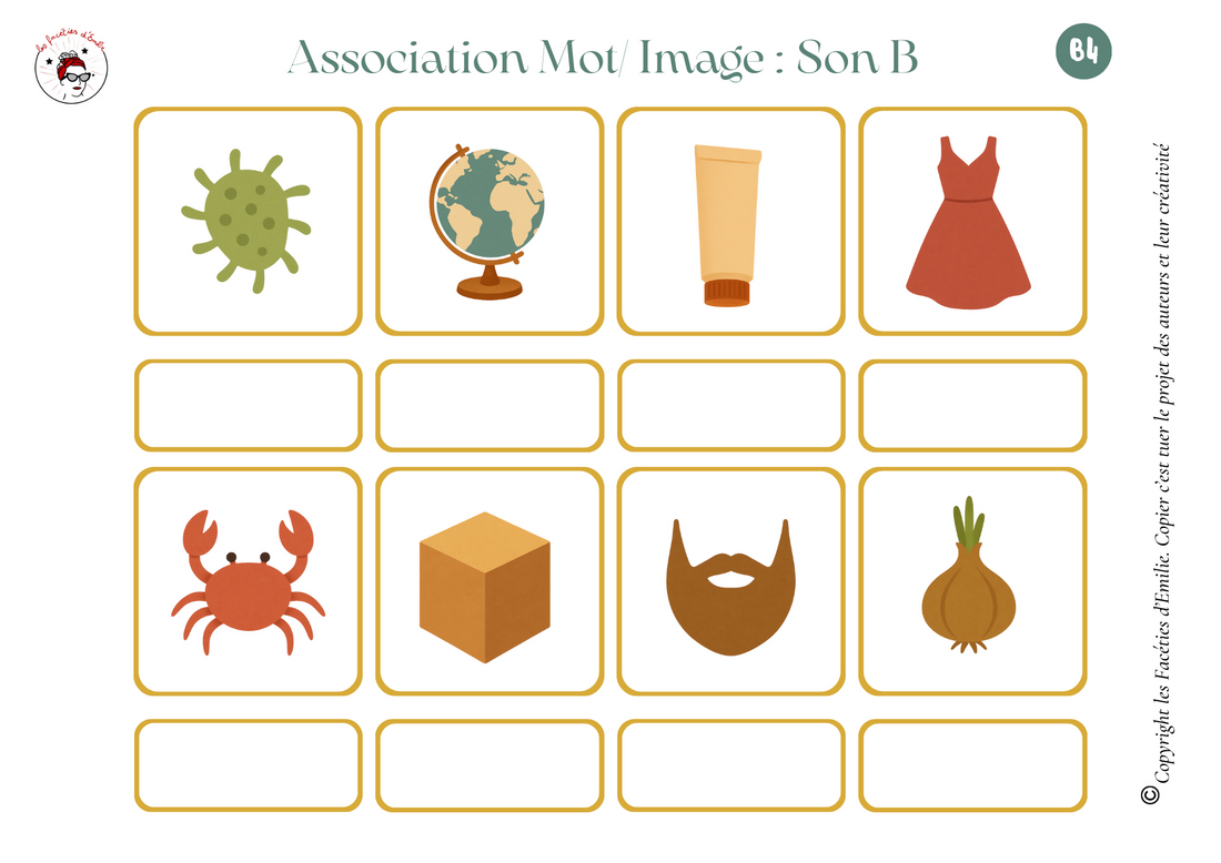 Phonologie : Association Mot Image par Son