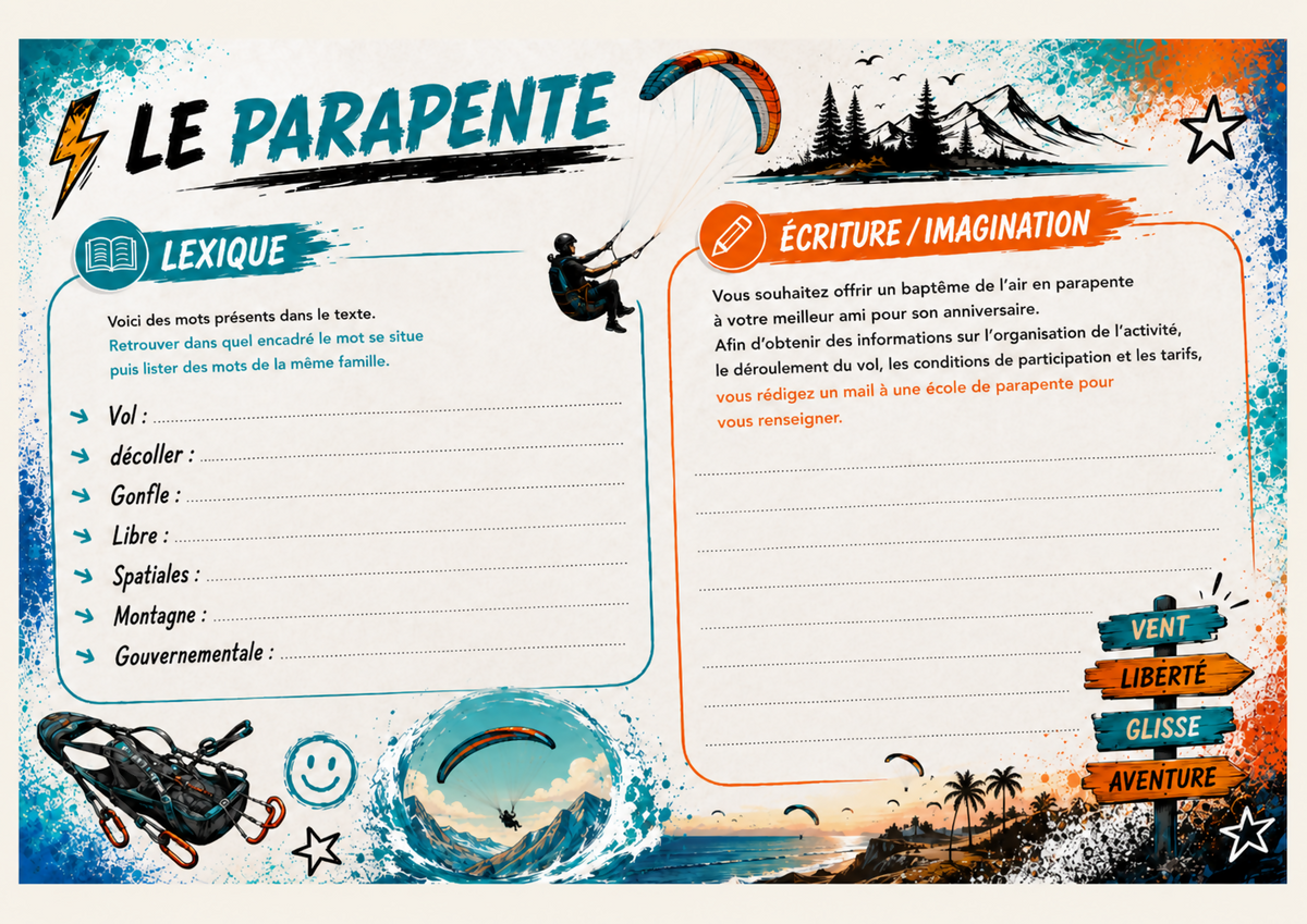 Lecture à sensations