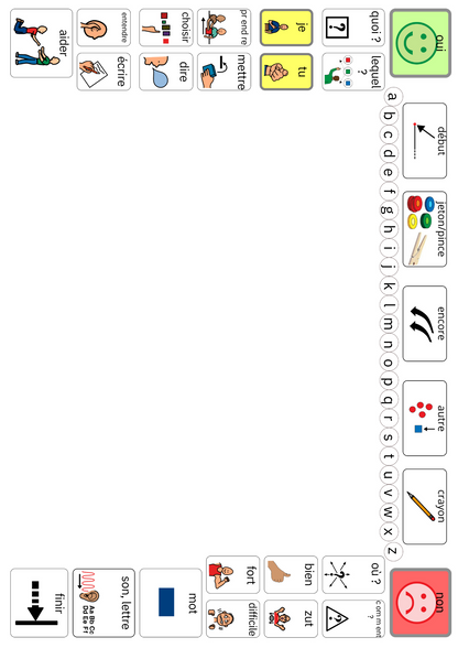 Phonologie Discrimination de la lettre initiale + Sous Main CAA