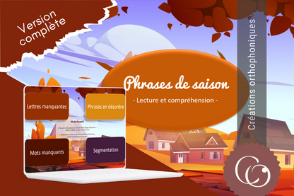 Phrases de saison - VERSION COMPLETE
