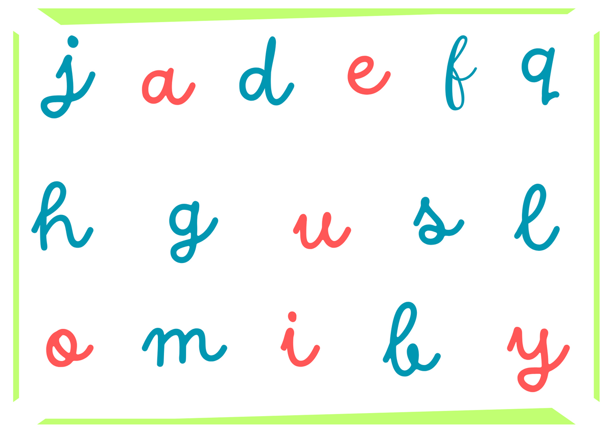 Planches lettres et chiffres pour plateau sensoriel