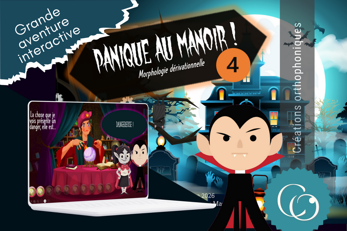 Panique au manoir - Episode 4 - Morphologie dérivationnelle